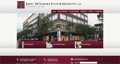 Desktop Screenshot of kmelaw.com