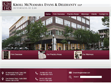 Tablet Screenshot of kmelaw.com